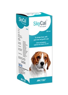 Sky Ec Skycal Pet Multivitamin Syrup 200ml